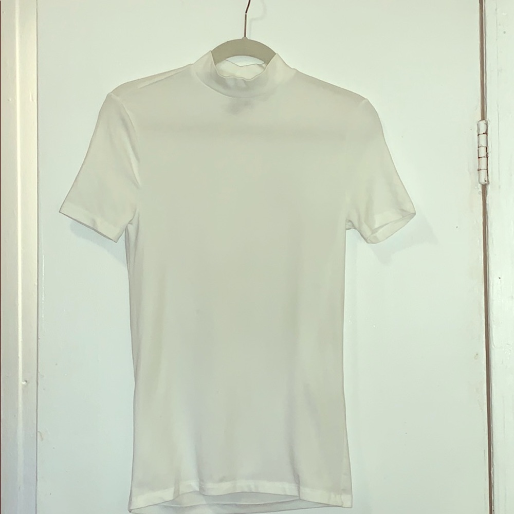 ASOS T-Shirt with Turtleneck. XS. Never worn.